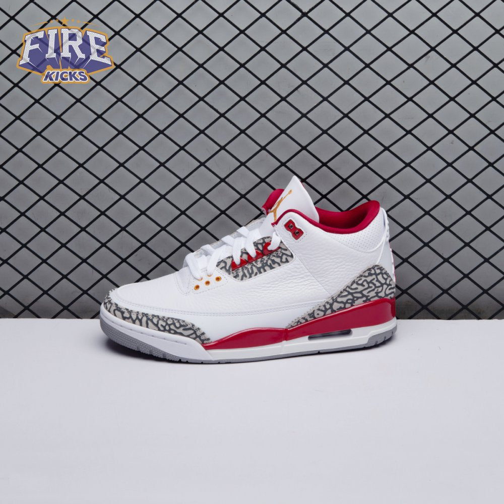 Jordan 3 Retro Cardinal Red CT8532-126 Unisex