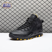 Air Jordan 10 Black Yellow HJ6779-001 Men's
