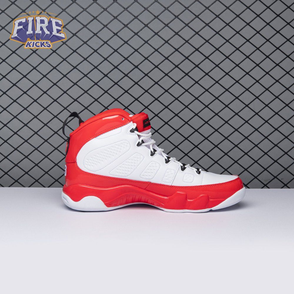 Jordan 9 Retro White Gym Red 302370-160 Men's