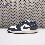 Jordan 1 Low SE Obsidian Suede IO7448-400 Unisex