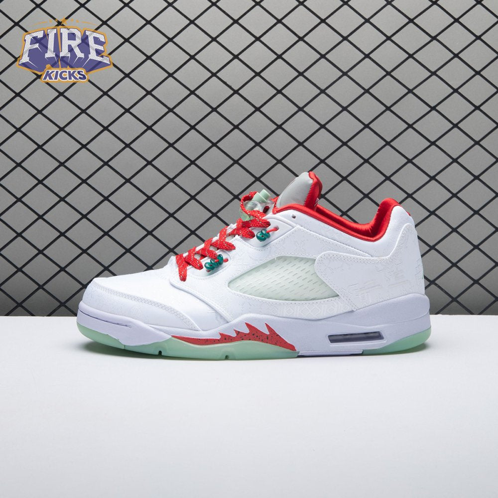 Jordan 5 Retro Low CLOT White Silk 20th Anniversary 1551183 Unisex