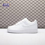 Nike Air Force 1 Low '07 Next Nature Triple White Bulbous Swoosh HF2014-100 Unisex