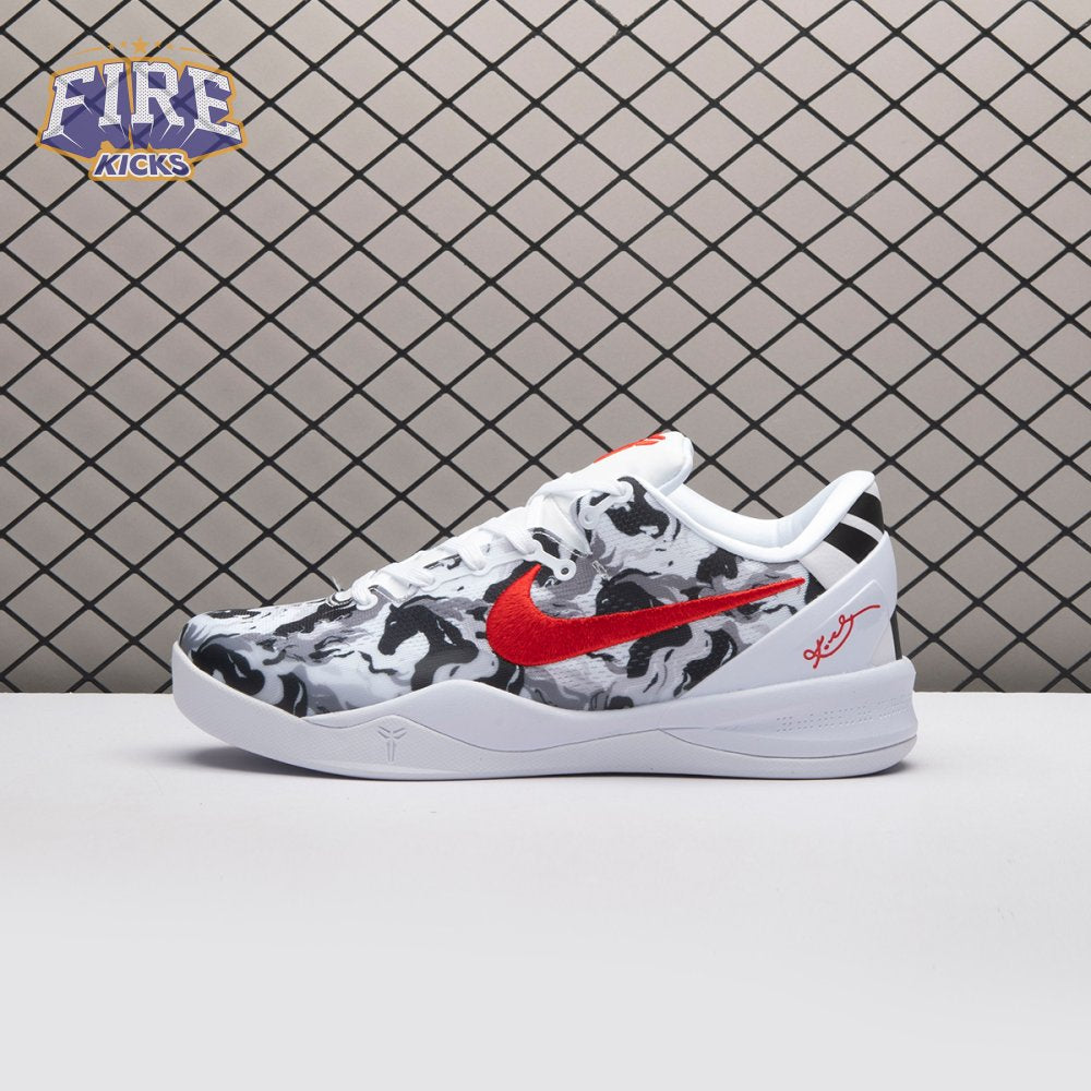 Nike Zoom Kobe 8 Protro White Black Men's