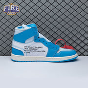 Off-White x Air Jordan 1 Retro High OG 'UNC' Unisex