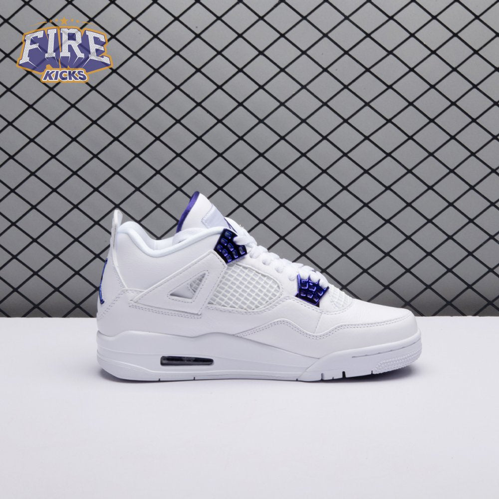 Air Jordan 4 Retro 'Purple Metallic' Unisex