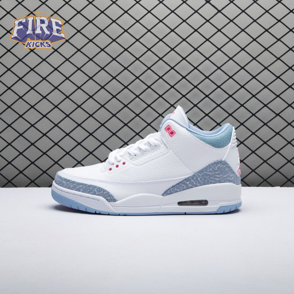 Jordan 3 Retro White Cobalt Bliss (GS) HQ0784-101 Unisex