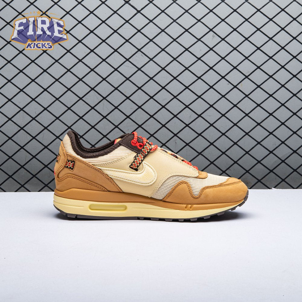 Nike Air Max 1 Travis Scott Cactus Jack Wheat Lemon Drop DO9392-701 Unisex
