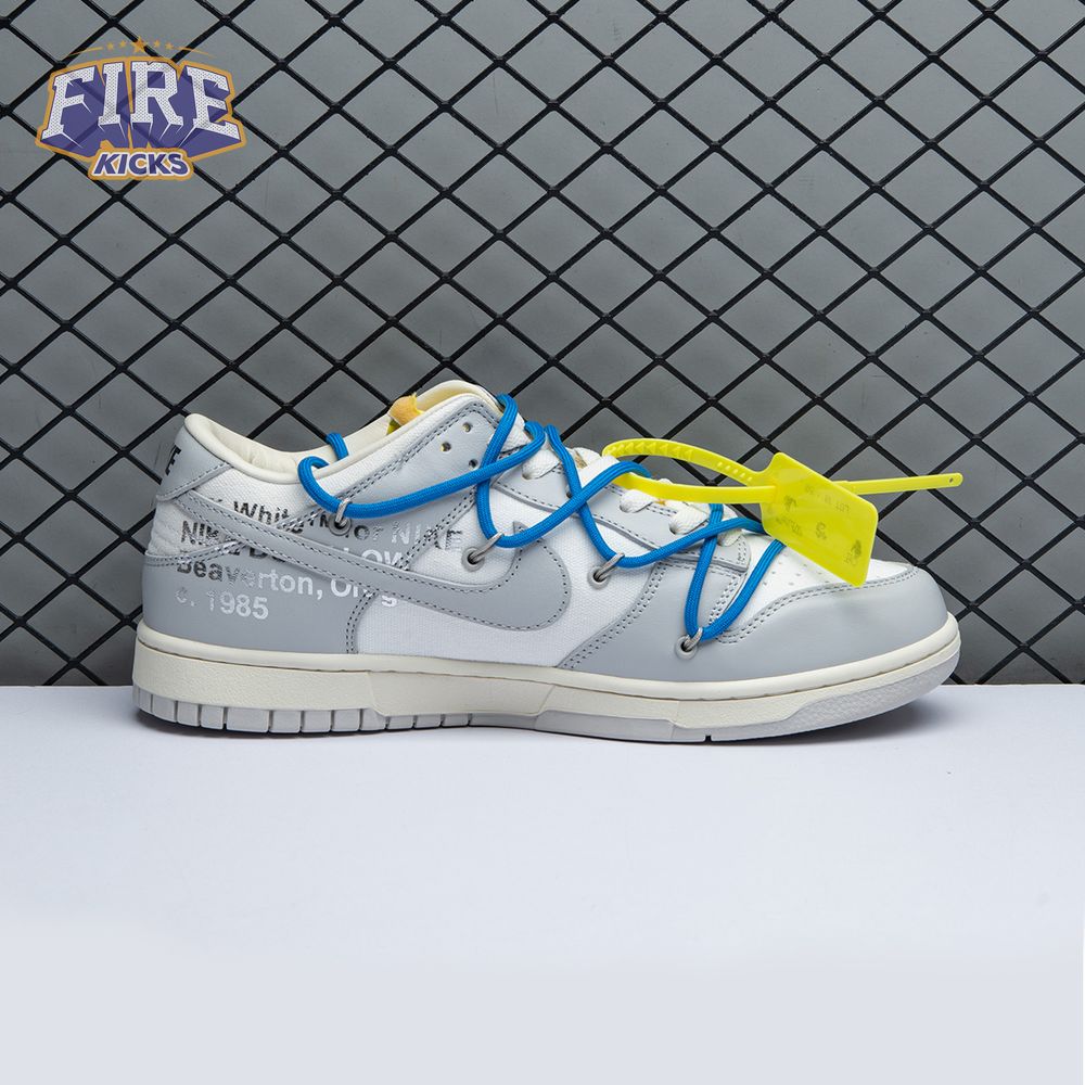 Nike Dunk Low Off-White Lot 10 DM1602 112 Unisex