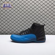 Jordan 12 Retro Black Game Royal 130690-014 Men's