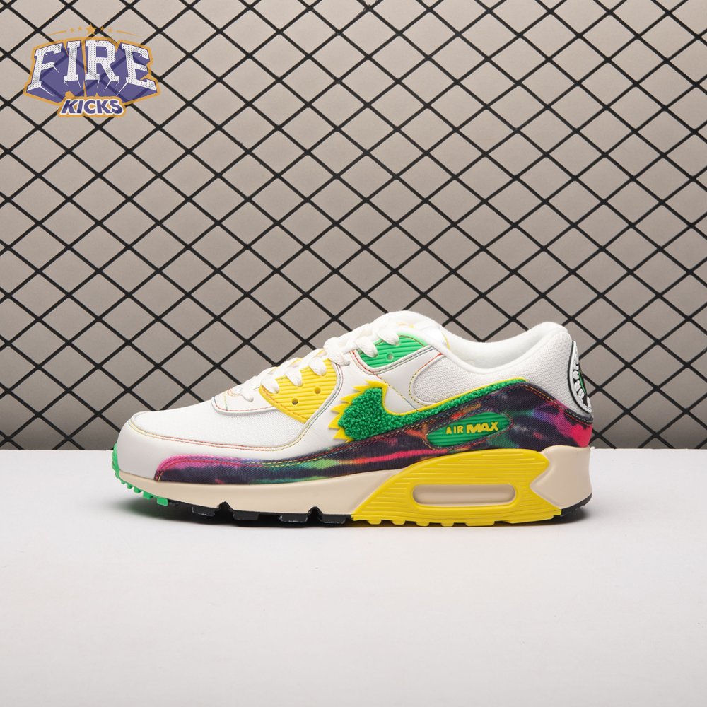 Nike Air Max 90 Grateful Dead University of Oregon Grateful Ducks IM2511-100 Men's