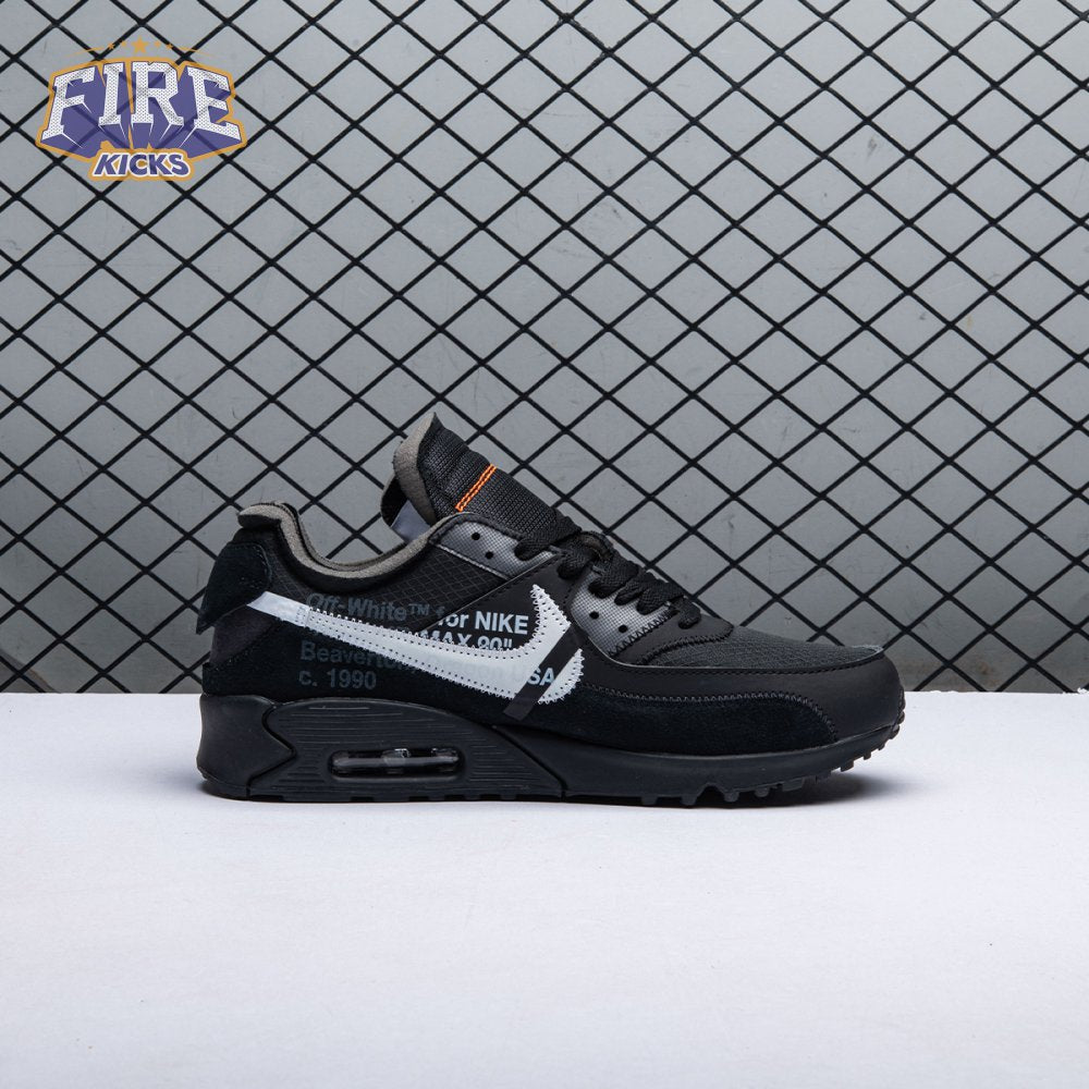 Nike OFF-WHITE x Air Max 90 White Black Men's