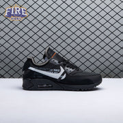 Nike OFF-WHITE x Air Max 90 White Black Men's