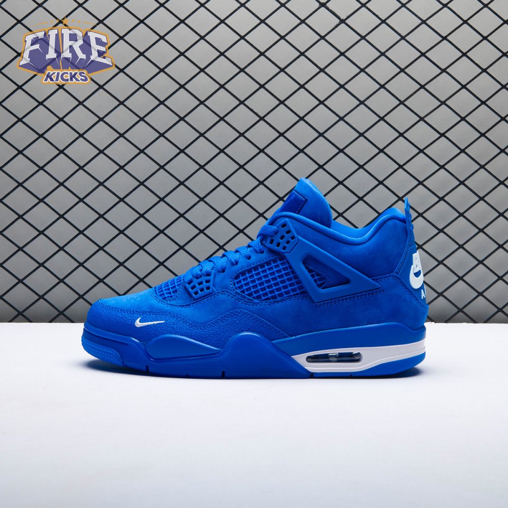 Jordan 4 x Nigel Sylvester Brick by Brick Blue Unisex