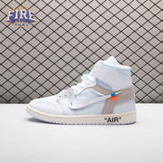 Jordan 1 Retro High Off-White Alaska AA3834-100 Unisex