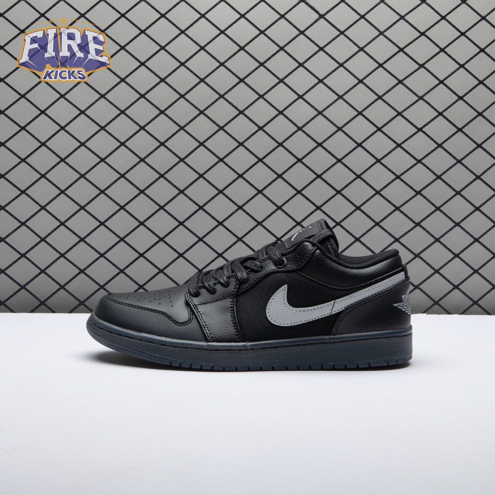 Jordan 1 Low Black White Dark Smoke Grey HV5968-001 Unisex
