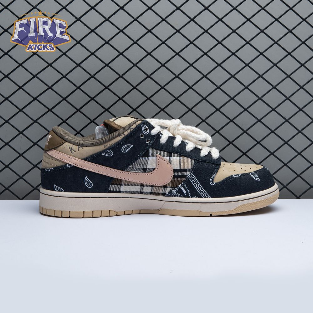 Travis Scott x Dunk Low Premium QS SB 'Cactus Jack' Unisex