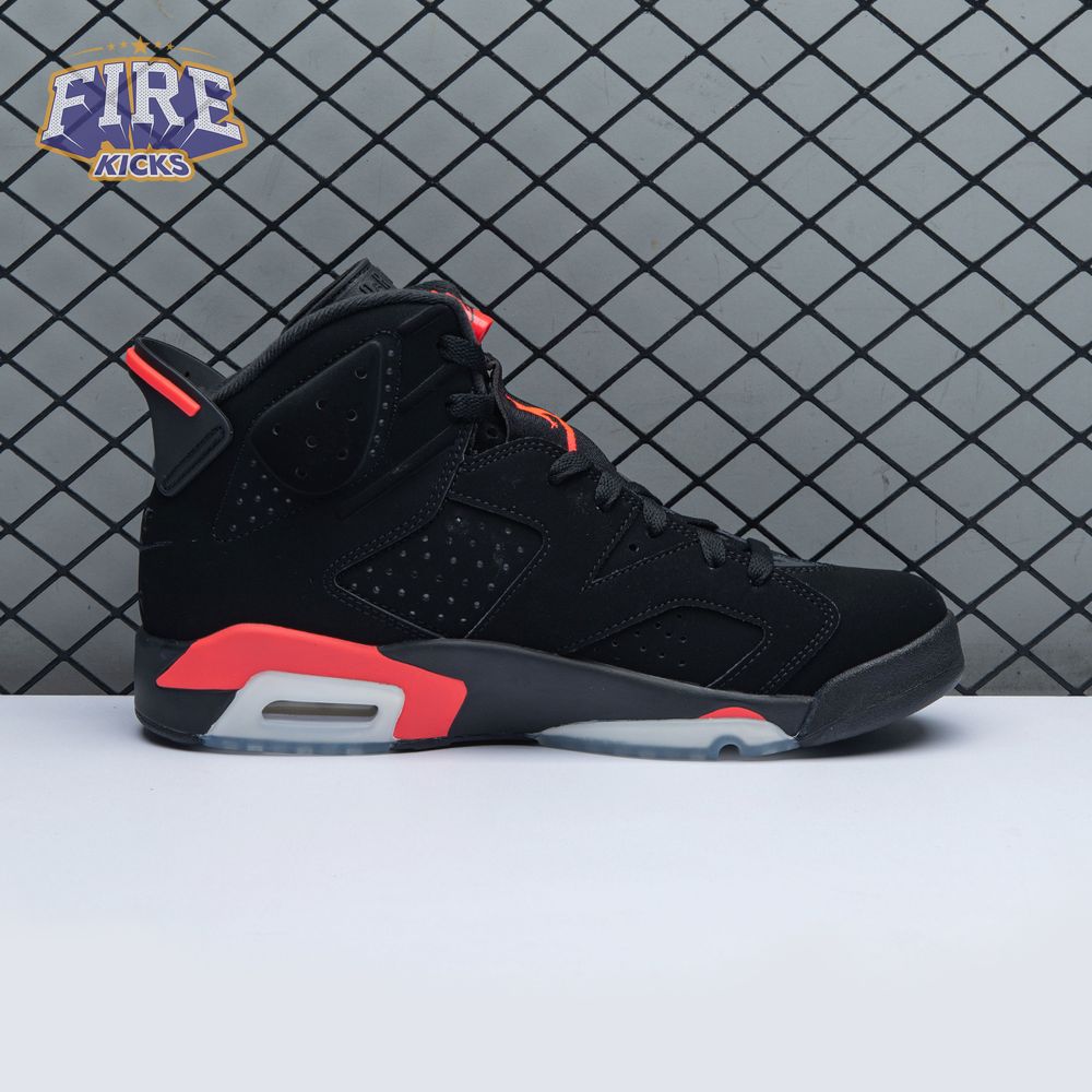 Jordan 6 Retro Black 'Infrared' 384664 060 Men's