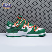 Off-White x Dunk Low 'Pine Green' Unisex