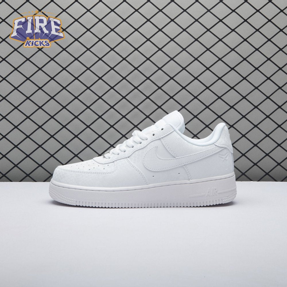 Nike Air Force 1 Low Kobe Bryant Forever White IB0018-100 Unisex