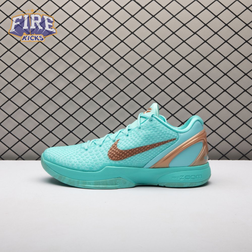 Jalen Brunson x Nike Kobe 6 Protro 'Statue of Liberty' IQ5774-300 Men's