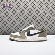 Jordan 1 Retro Low OG Medium Olive HQ6998-200 Unisex