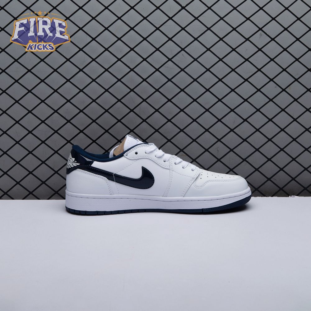 Jordan 1 Retro Low '85 Metallic Blue FB9933-141 Unisex