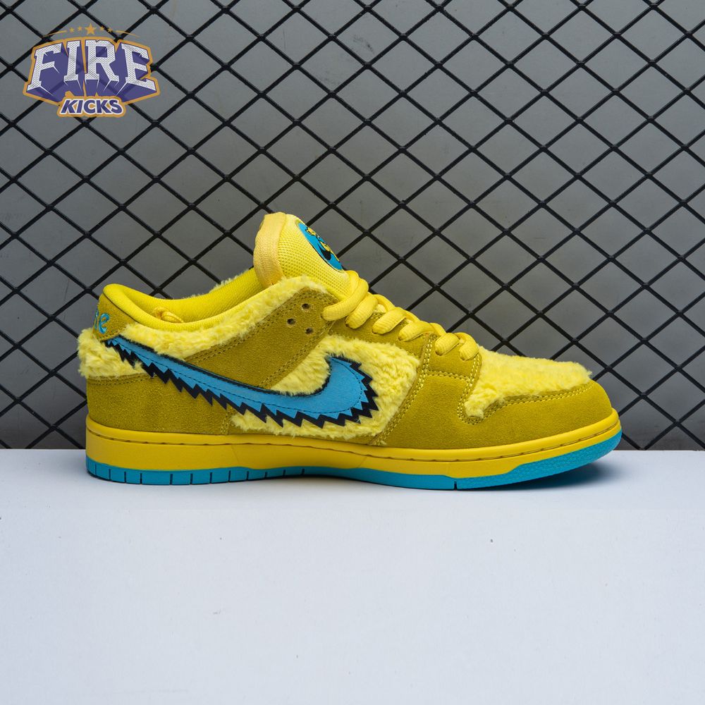 Grateful Dead x Dunk Low SB 'Yellow Bear' Unisex