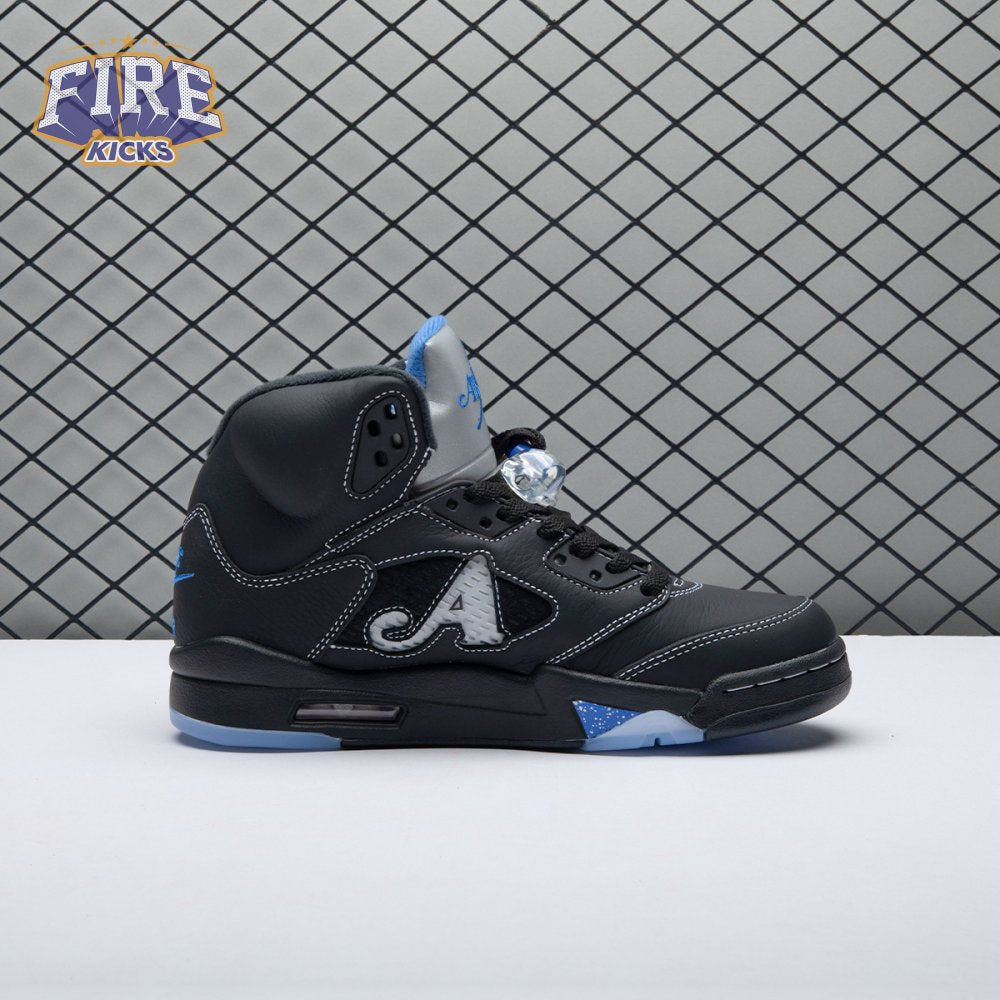 Awake NY x Air Jordan 5 "Black/Racer Blue" DV4982-004 Unisex