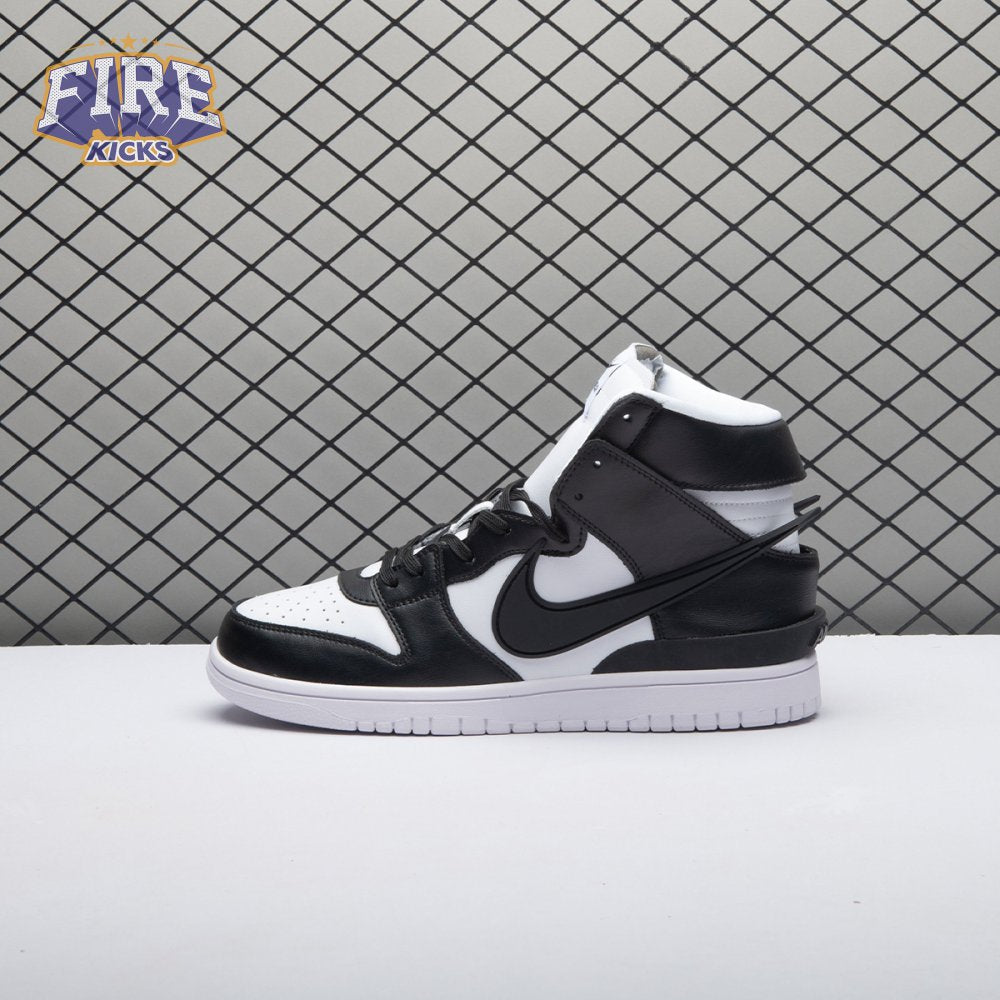 Nike Dunk High AMBUSH Black White Unisex