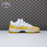 Jordan 11 Retro Low Tour Yellow Snakeskin AH7860-107 Men's