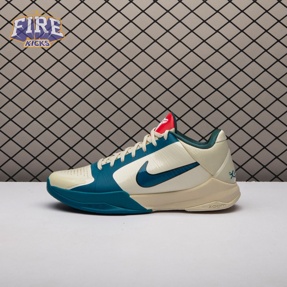 Nike Kobe 5 Protro Clark Coconut Milk Spruce IZ1852-100 Men's