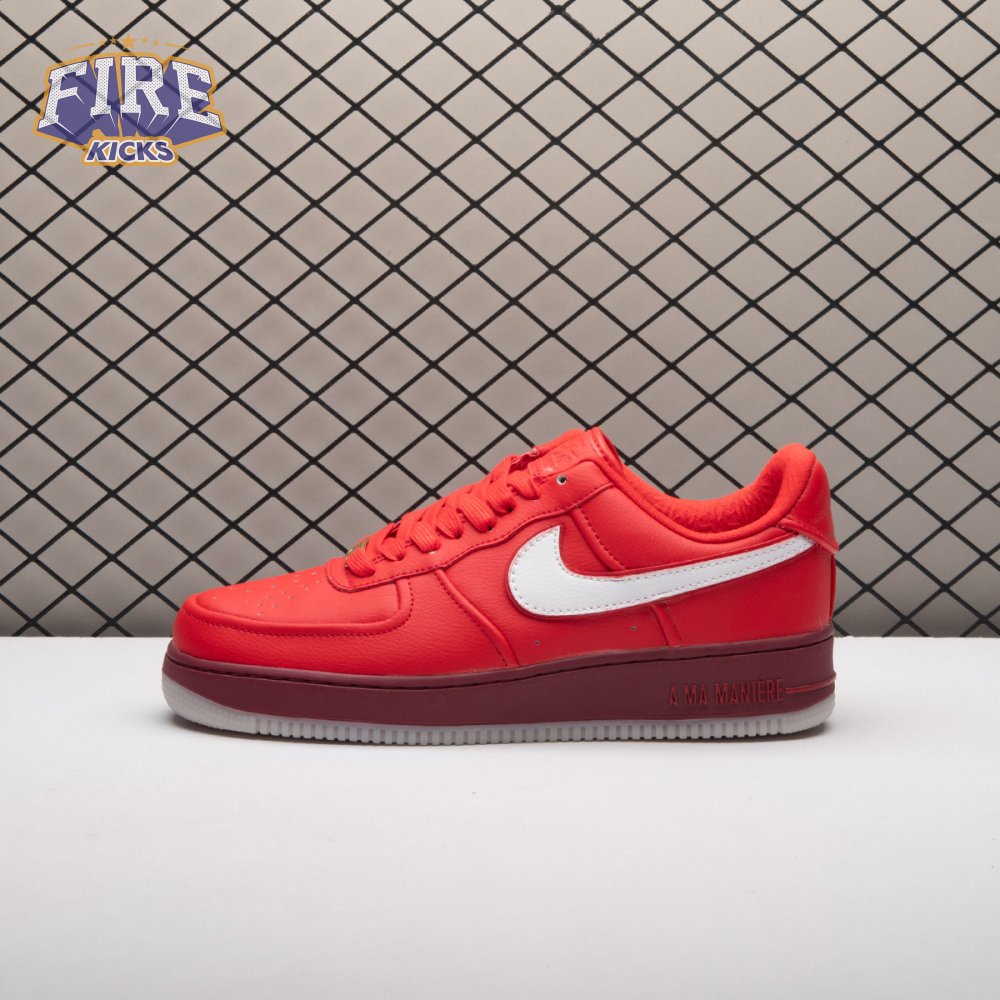 Nike Air Force 1 Low SP A Ma Maniere University Red IO1543-600 Unisex