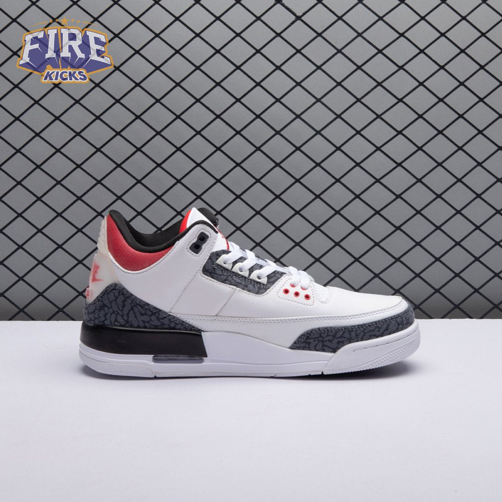 Air Jordan 3 Retro Denim SE 'Fire Red' Men's