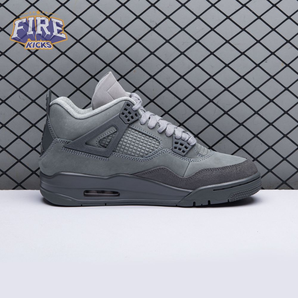 Jordan 4 Retro SE Paris Olympics Wet Cement FQ7928 001 Men's
