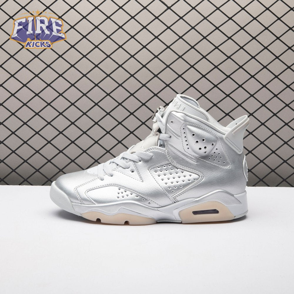 Jordan 6 Retro PSG Paris Saint-Germain Silver IQ5135-001 Men's