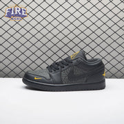 Jordan 1 Low Black Elephant Print IM6568-010 Unisex