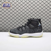 Jordan 11 Retro Black Barely Volt IB1378-001 Unisex