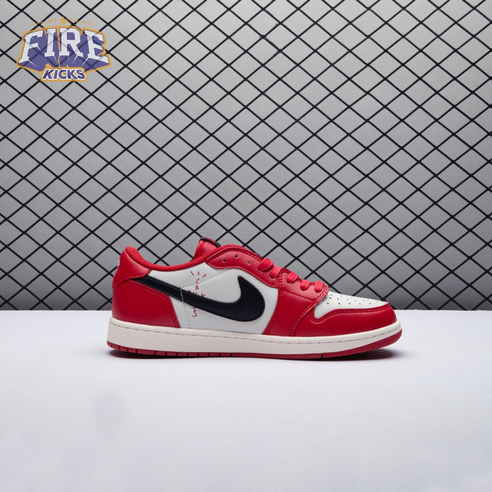 Travis Scott Jordan 1 Low Chicago DZ4137-700 Unisex