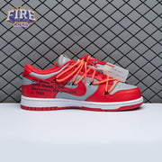 Off-White x Dunk Low 'University Red' Men's