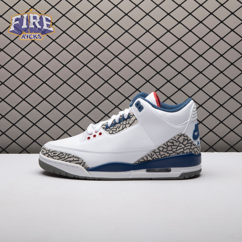 Jordan 3 Retro True Blue 854262-106 Unisex