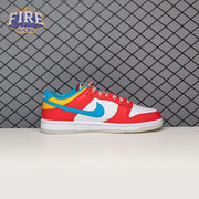 Nike Dunk Low QS LeBron James Fruity Pebbles DH8009-600 Unisex