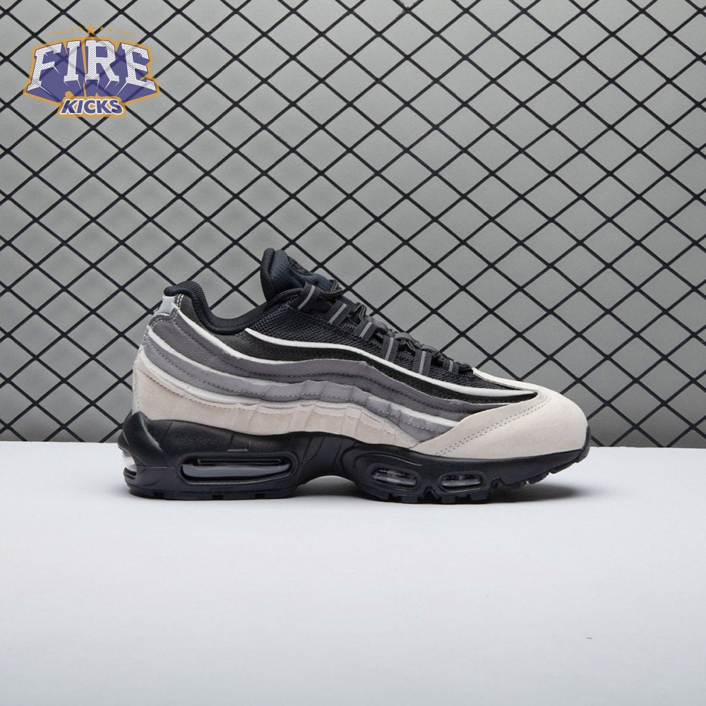 Nike Air Max 95 Comme des Garcons Black Grey CU8406-101 Men's