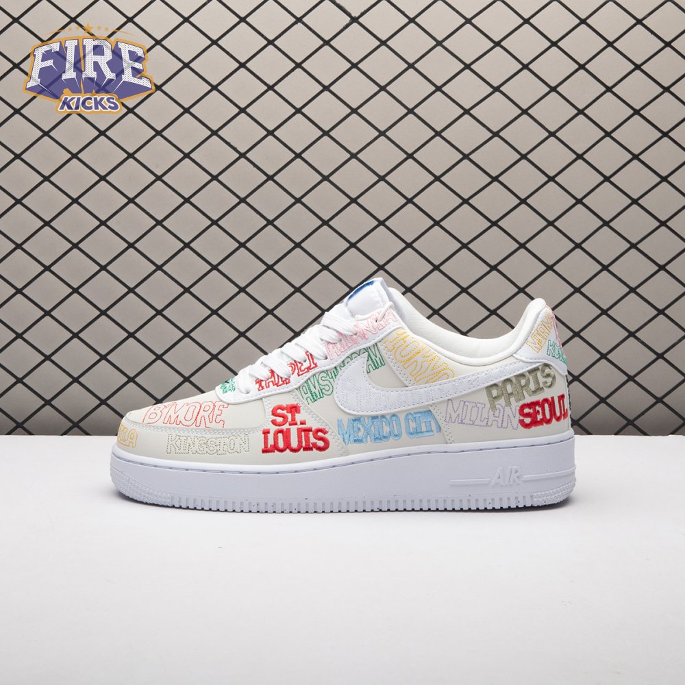 Nike Air Force 1 Low World Tour White II1549-100 Unisex