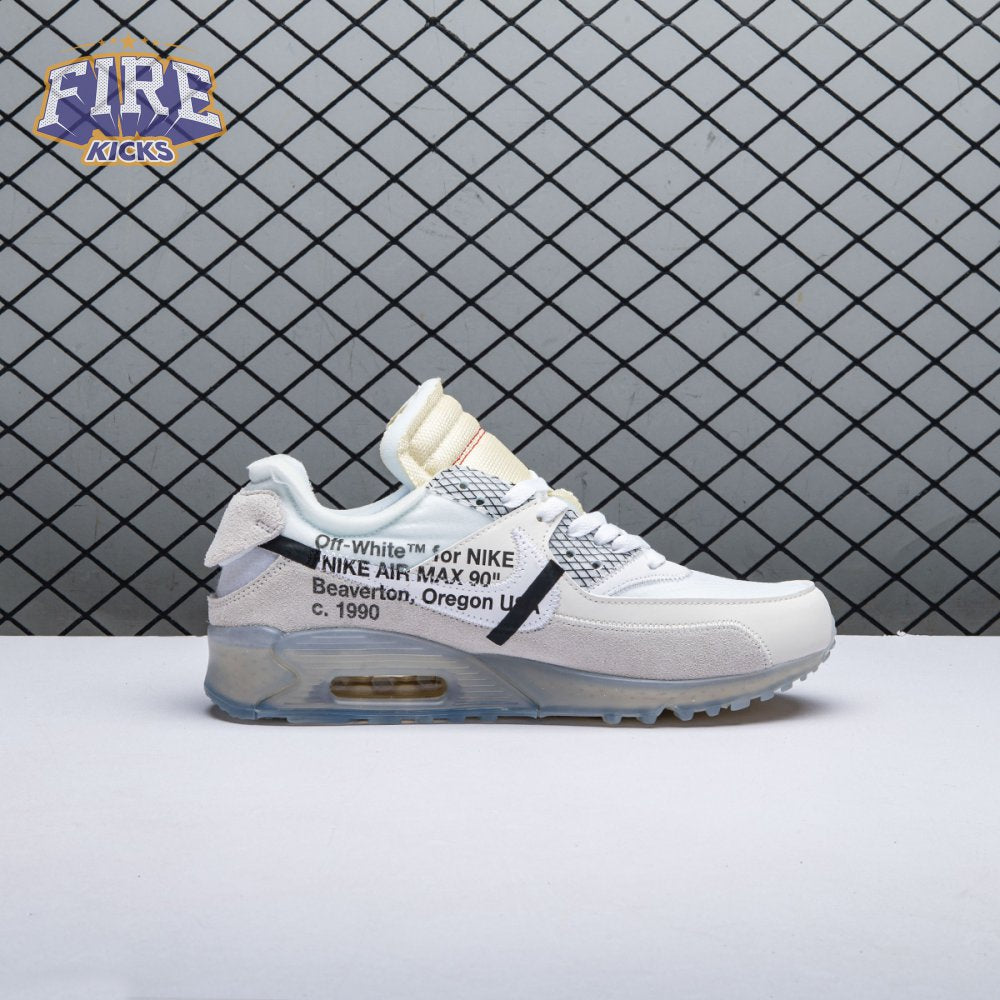 Nike OFF-WHITE x Air Max 90 White Men's