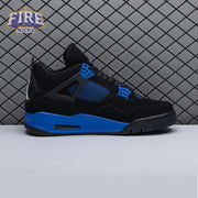 Jordan 4 Retro Black Blue Unisex