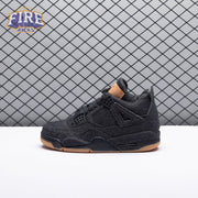 Jordan 4 Retro Levi's Black Men's