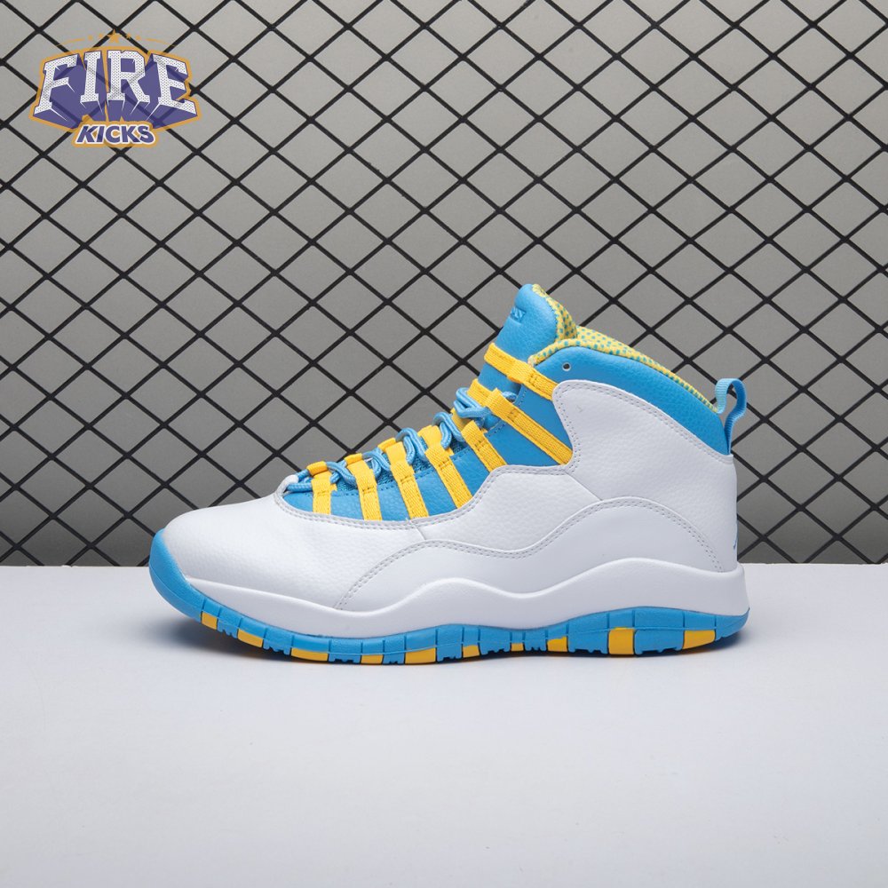 Air Jordan 10 OG Blue White Men's