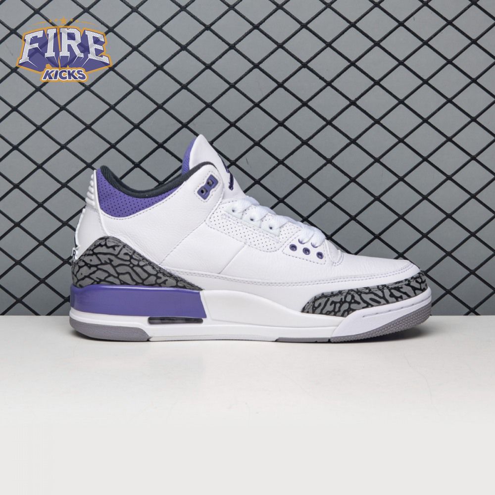 Air Jordan 3 Dark Iris CT8532-105 Men's