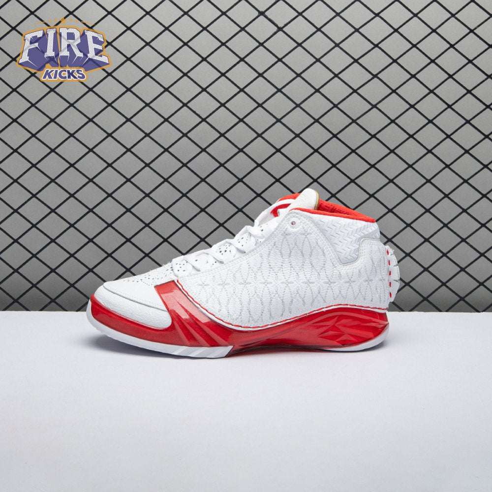Jordan 23 White Varsity Red 318376-161 Men's