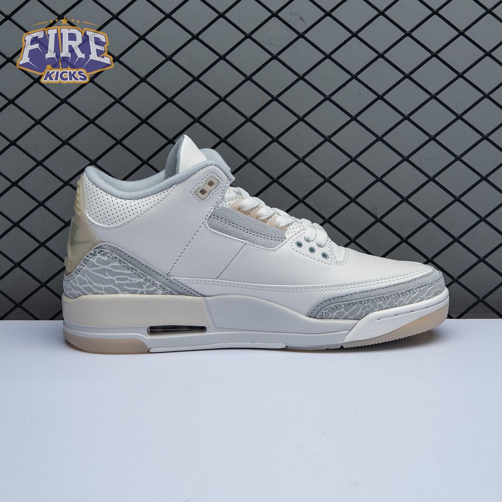 Air Jordan 3 Retro Craft Ivory FJ9479 100 Unisex